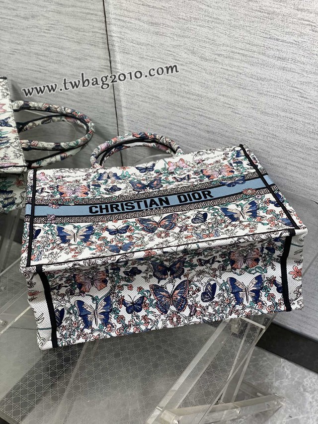 Dior专柜秋冬系列新款托特包迪奥高仿原单Tote包Around the world小号手提购物袋 djfk1703